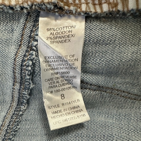 Democracy “Ab”solution Girlfriend Mid-Rise Jeans with Curve Equality, Size 8 - Picture 13 of 14